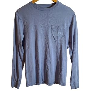 Vineyard Vine Blue Long Sleeve Pullover T-shirt